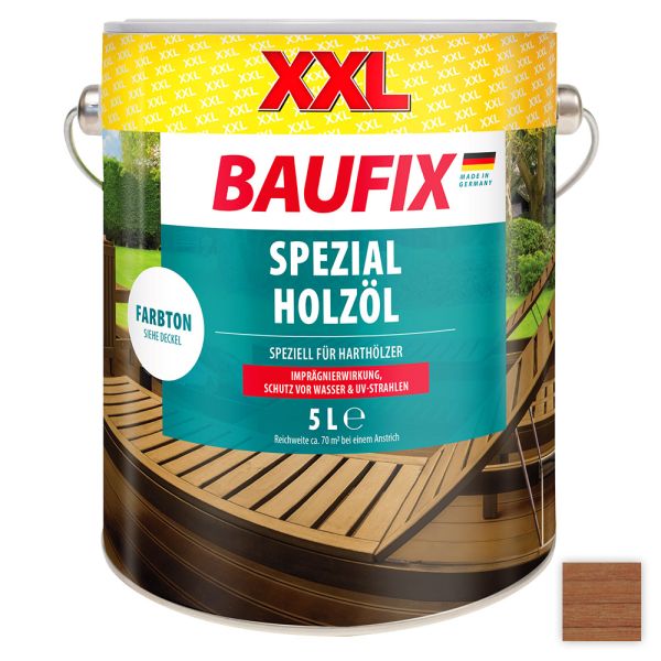 Baufix XXL-Spezial-Holzöl - Bangkirai