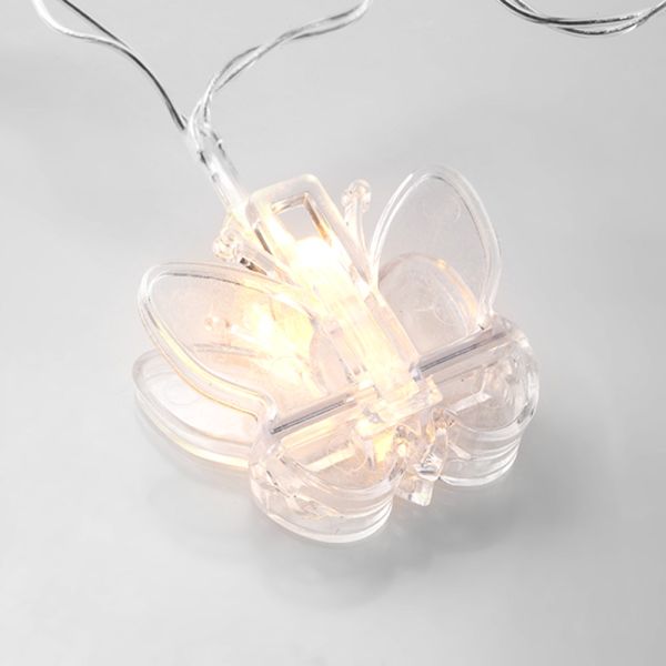 Eazyuse Foto-Clip LED-Lichterkette - Schmetterling