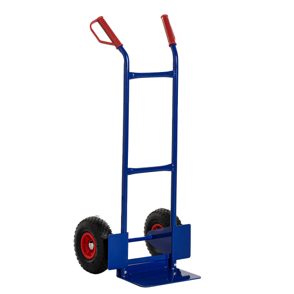Kraft Werkzeuge Transportkarre 200 kg, blau - rot