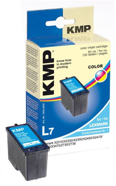KMP L7 Tintenpatrone ersetzt Lexmark 1 (18C0781E)