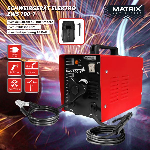 Matrix Schweißgerät Elektro EWS 100-1
