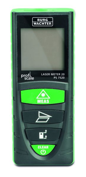 Burg-Wächter Laserentfernungsmessgerät Laser Meter 20 PS 7520