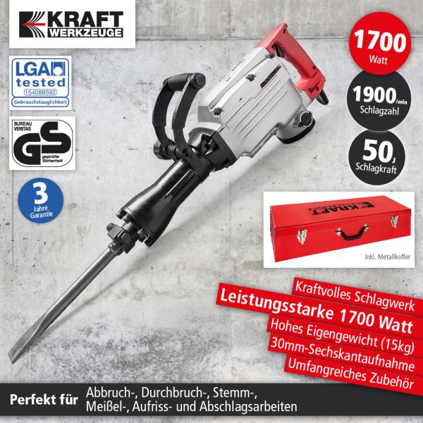 Kraftmann fbgs50615 nothammer mit sicherheitsgurtschneider code bgs50