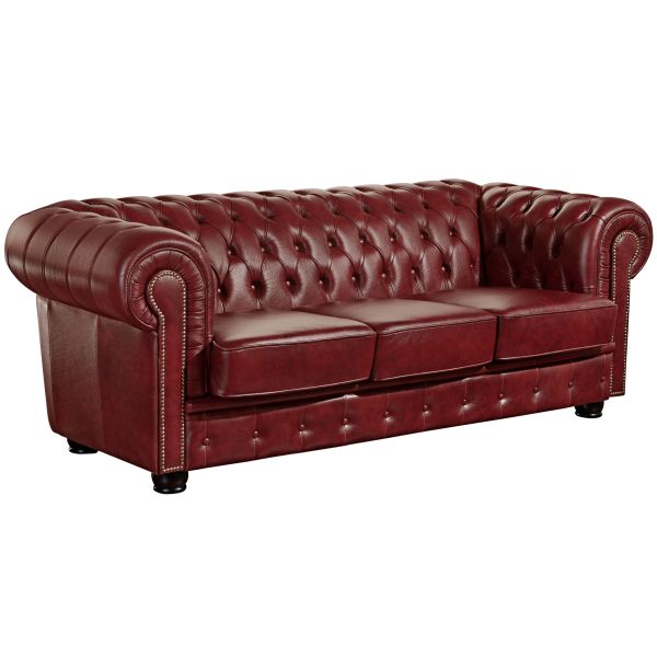 Max Winzer Norwin Sofa 3-Sitzer rot