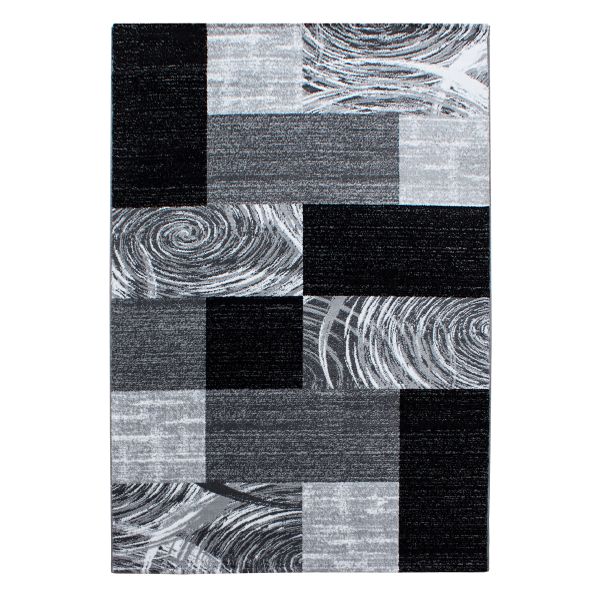 Ayyildiz Teppich, PARMA 9220, BLACK, 80 x 150 cm