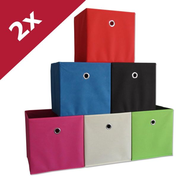 VCM - my home 2er-Set Klappbox Boxas Pink