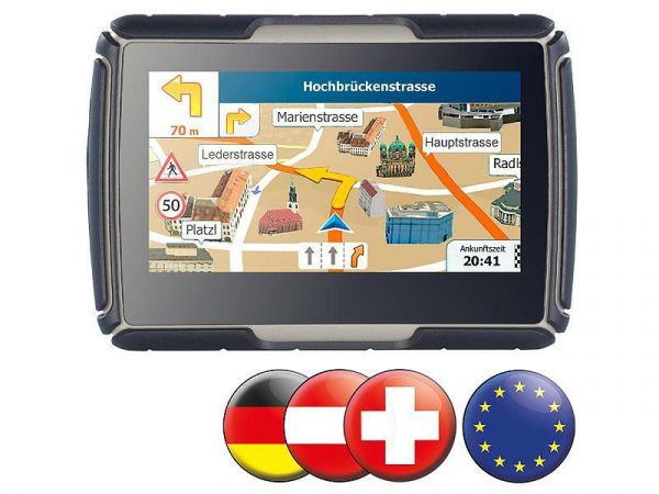 TourMate N4 Navigationssystem Europa