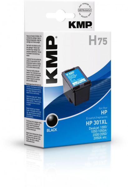 KMP H75 Tintenpatrone ersetzt HP 301XL (CH563EE)
