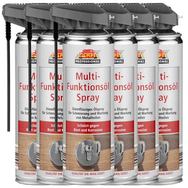 Carfit Multifunktionsöl-Spray - 6er-Set