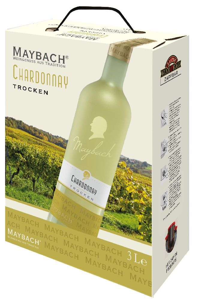Maybach Chardonnay trocken 3,0l Bag in Box Maybach Norma24 DE