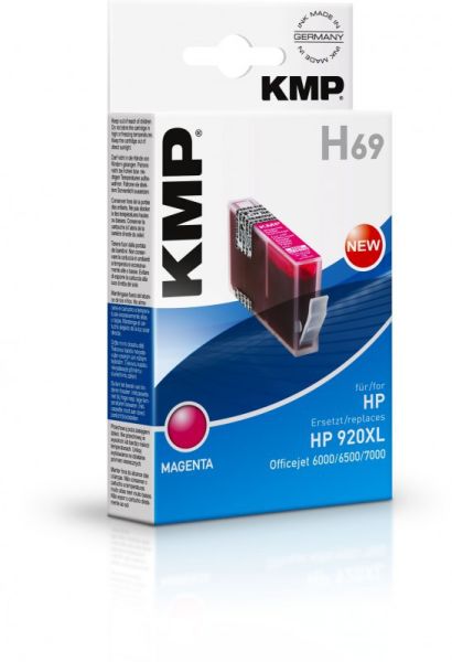 KMP H69 Tintenpatrone ersetzt HP 920XL (CD973AE)