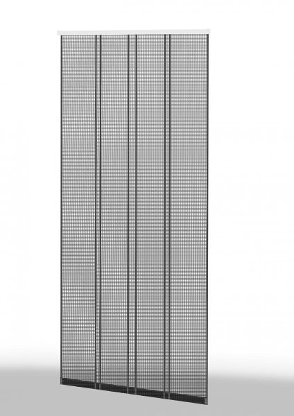 Hecht Klemm Lamellenvorhang "COMFORT" 100x220cm weiß