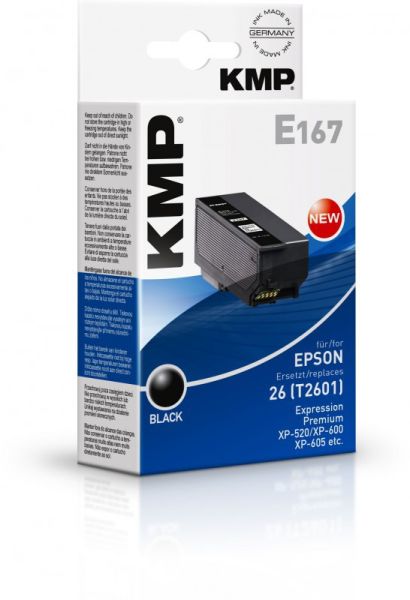 KMP E167 Tintenpatrone ersetzt Epson 26 (C13T26014010)