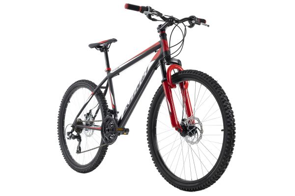 KS Cycling Mountainbike Hardtail 26'' Xtinct schwarz-rot RH 42 cm