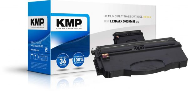 KMP L-T26 Tonerkartusche ersetzt Lexmark 12016SE