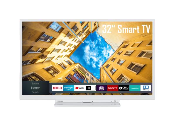 Toshiba 32WK3C64DAY 32 Zoll Fernseher/Smart TV (HD-Ready, HDR, Triple-Tuner, Alexa Built-In, Bluetoo