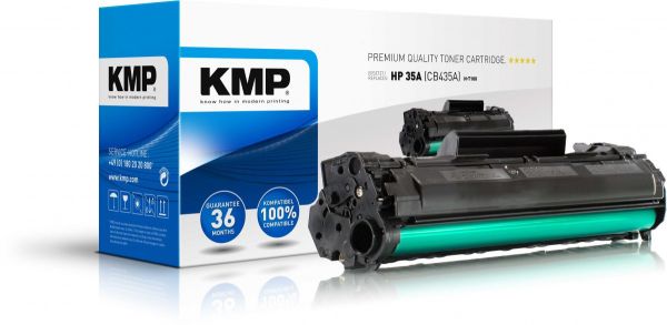 KMP H-T100 Tonerkartusche ersetzt HP 35A (CB435A)