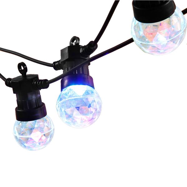 Bonetti LED Disco Lichterkette, ca. 9,5 m