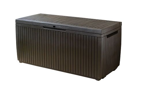 Keter Universalbox Wood Style Box Gartenbox Aufbewahrungsbox