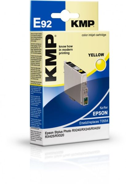 KMP E92 Tintenpatrone ersetzt Epson T0554 (C13T05544010)