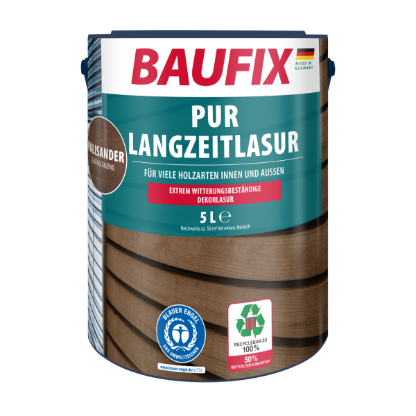 BAUFIX PUR-Langzeitlasur palisander