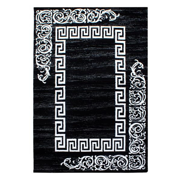 Ayyildiz Teppich, MIAMI 6620, BLACK, 120 x 170 cm