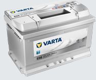 Varta Silver Dynamic 5744020753162 Autobatterien, E38, 12 V, 74 Ah, 750 A
