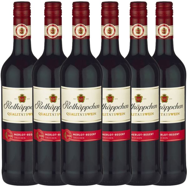 Rotkäppchen Rotwein Merlot-Regent trocken trocken - 6er Karton