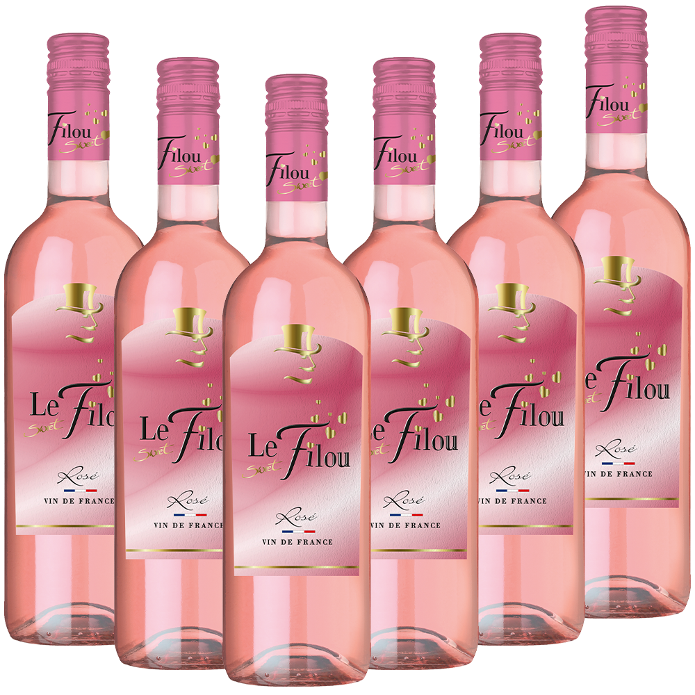 Le Sweet Filou Rosé Vin de France lieblich 0,75l Le Filou Norma24 DE