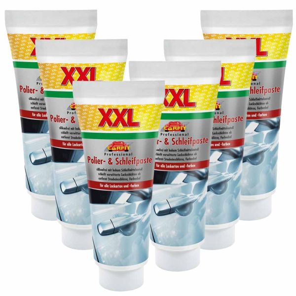 Carfit Professional XXL-Polier- & Schleifpaste 240 ml 6er-Set