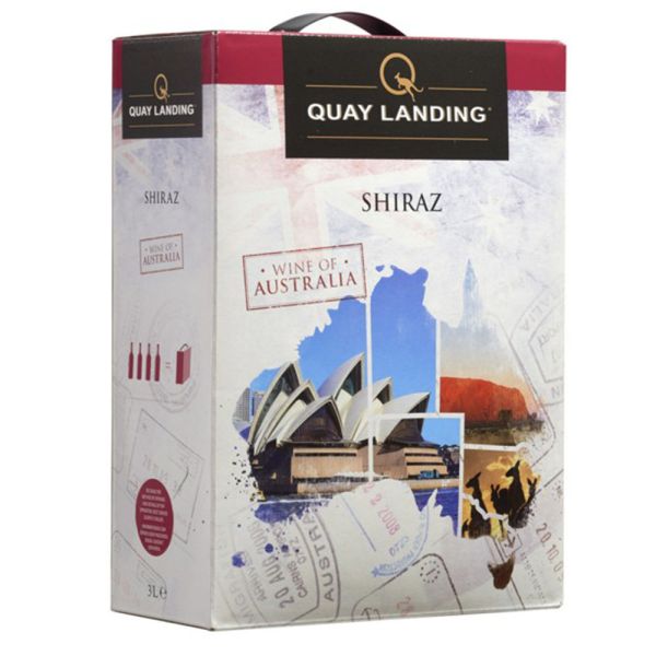 Quay Landing Shiraz Bag in Box 3 Liter