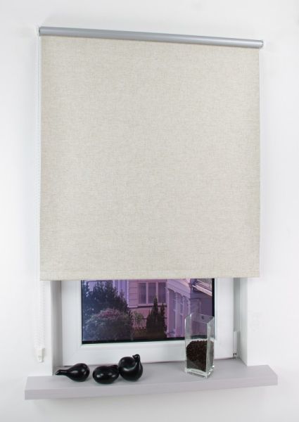 Bella Casa Seitenzugrollo Easy, leinen Verdunkelung, 180 x 82 cm