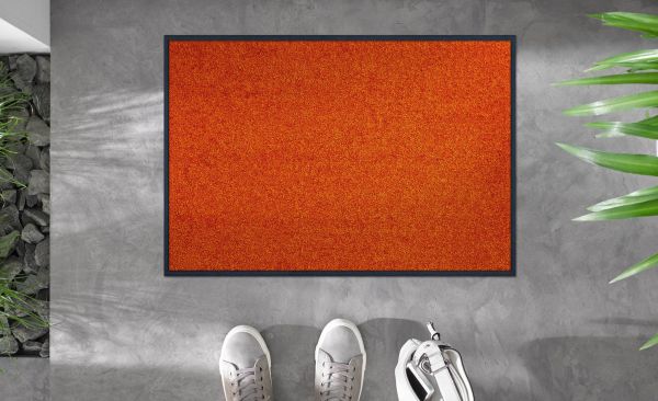 Rutschfeste Fußmatte TC_Burnt Orange 60 x 40 cm