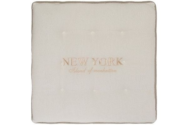 MyFlair Sitz Kissen "New York", quadratisch