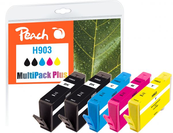 Peach Spar Pack Plus Tintenpatronen ersetzt HP No. 903