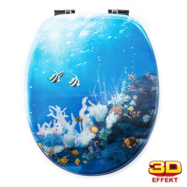 badkomfort 3D-WC-Sitz, Meereswelt
