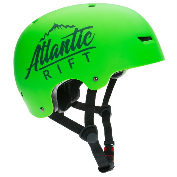 Spielwerk® Atlantic Rift Kinder-/Skaterhelm Neongrün M verstellbar