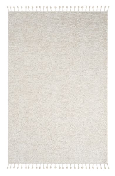 Teppich Moroccan Retreat, 200 cm x 290 cm, Farbe weiß, rechteckig, Florhöhe 19mm