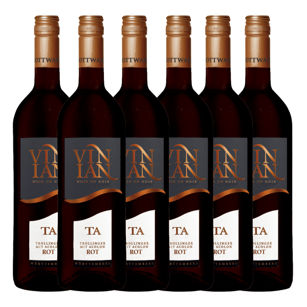 Vinian Ta - Trollinger Mit Acolon Qba 0,75L 6er Karton