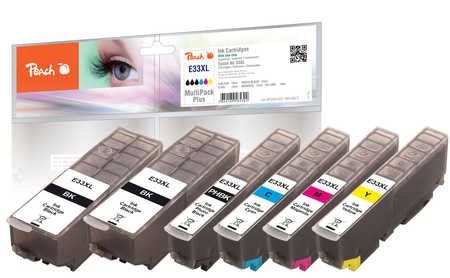 Peach Spar Pack Plus Tintenpatronen XL kompatibel zu Epson No. 33XL, T3357