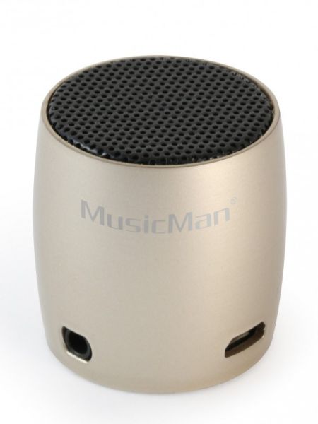 MusicMan NANO Bluetooth Soundstation BT-X7 champagner