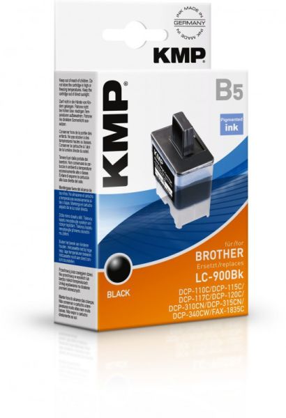 KMP B5 Tintenpatrone ersetzt Brother LC900BK