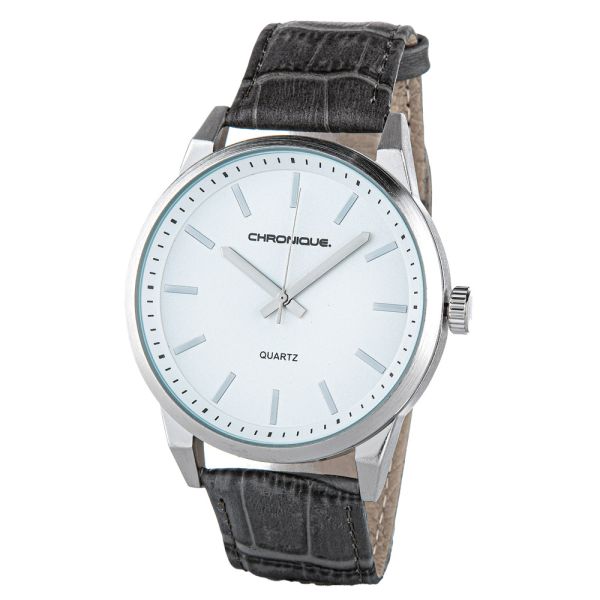 Chronique Herren Armbanduhr, Ø ca. 48 mm - Weiß