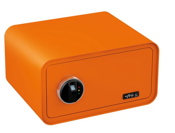 BASI mySafe 430 FP mit Fingerabdruckscanner, Orange