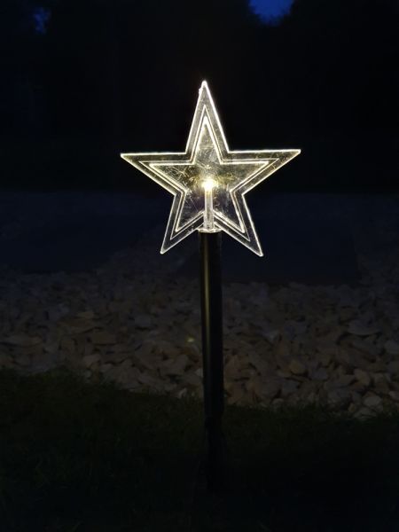 Star-Max LED-Leuchtstäbe - Stern, ca. 35,5 cm