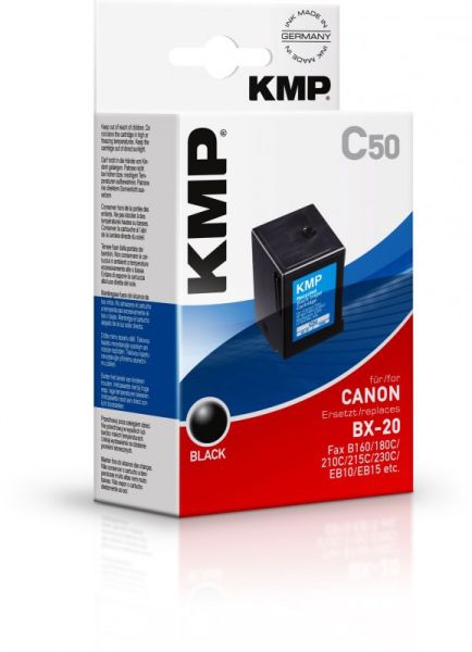 KMP C50 Tintenpatrone ersetzt Canon BX20 (0896A002)