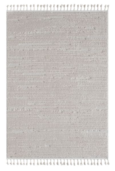 Teppich Anouk, 140cm x 200cm, Farbe Weiß, rechteckig, Florhöhe 17mm
