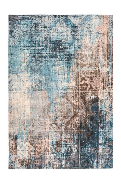 Arte Espina Teppich Blau / Braun 80cm x 150cm