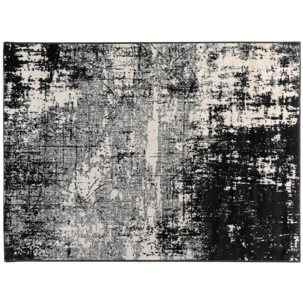 Lifetex Teppich "Shiraz", ca. 160 x 220 cm - Grau/Weiß/Anthra