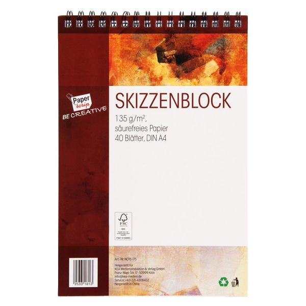 Paper Scrip Skizzenblock, A4